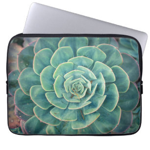 NahaufnahmeSucculent Laptopschutzhülle