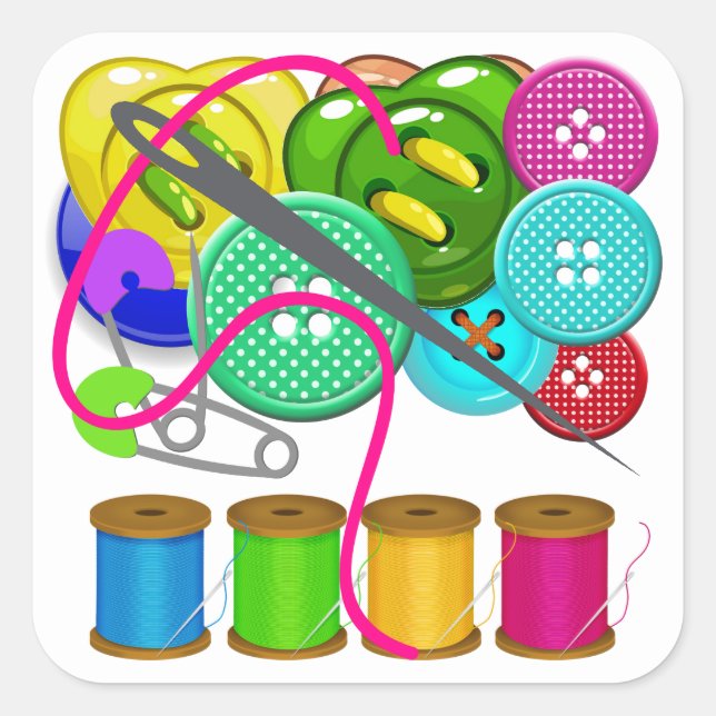 Nähbedarf STICKER (Vorderseite)