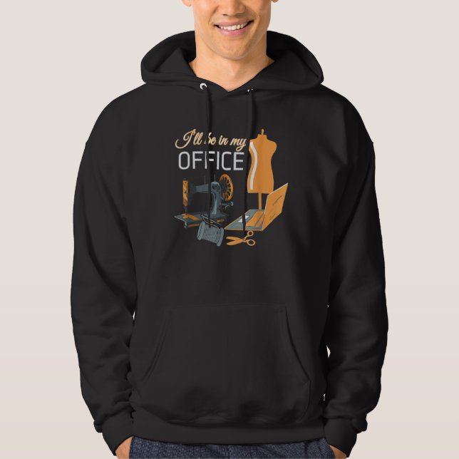 Nähbüro Hoodie (Vorderseite)