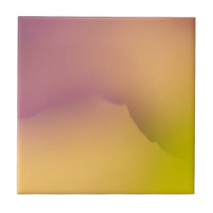 Nahe Aufbereitung von Blume-Blättern Fliese