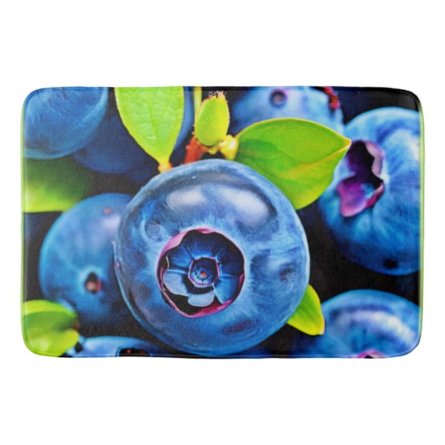Nahe Blaubeeren Badematte (Vorderseite)