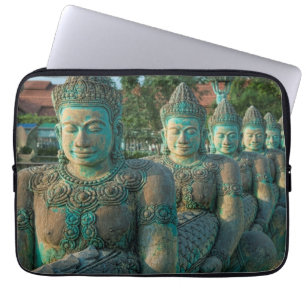 Nahe Darstellung von Kunstskulpturen Laptopschutzhülle