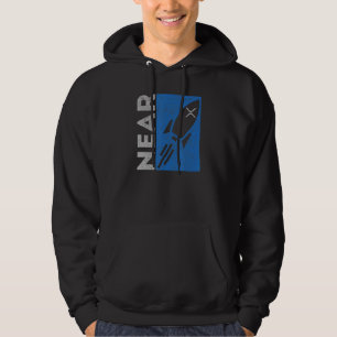 Nahe dem Protokoll KryptoToken Vintage Retro-Raket Hoodie