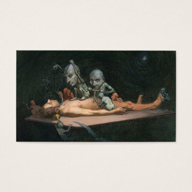 Nahe dem Tode erleben, wie böse Dämonenspirale zu  (Vorderseite)