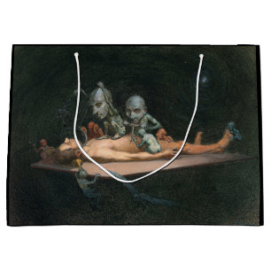 Nahe dem Tode erleben, wie böse Dämonenspirale zu  Große Geschenktüte