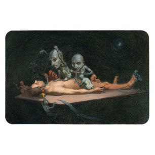 Nahe dem Tode erleben, wie böse Dämonenspirale zu  Magnet