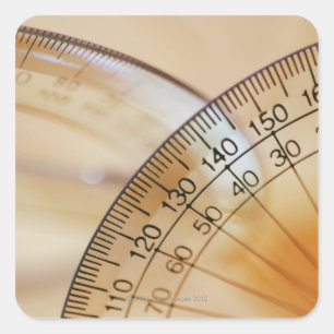 Nahe eines Aufzugs Quadratischer Aufkleber