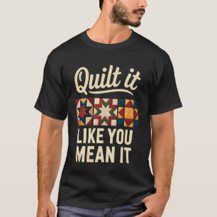 Nähe es, als ob es dein Leben wäre Lustige Steppde T-Shirt