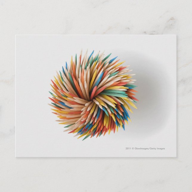 Nahe Farbstifte Postkarte (Vorderseite)