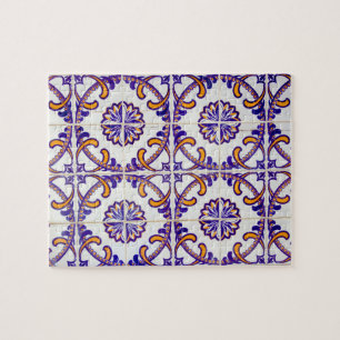 Nähe Fliesenmuster, Portugal Puzzle