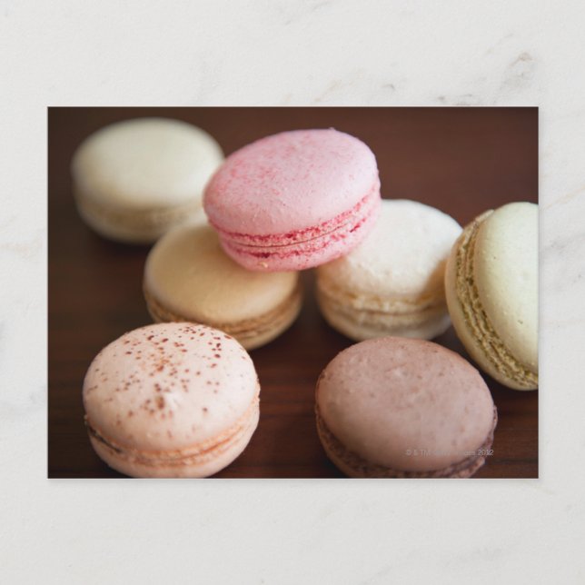 Nahe Macaroons Postkarte (Vorderseite)