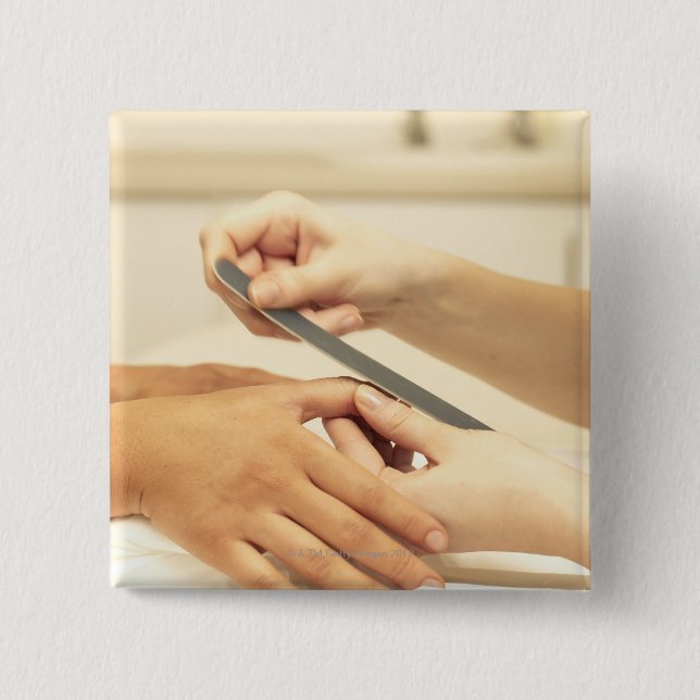 Nahe Maniküre Button (Vorderseite)