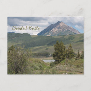 Nahe Peanut See Butte mit Haube, Co-Postkarte Postkarte