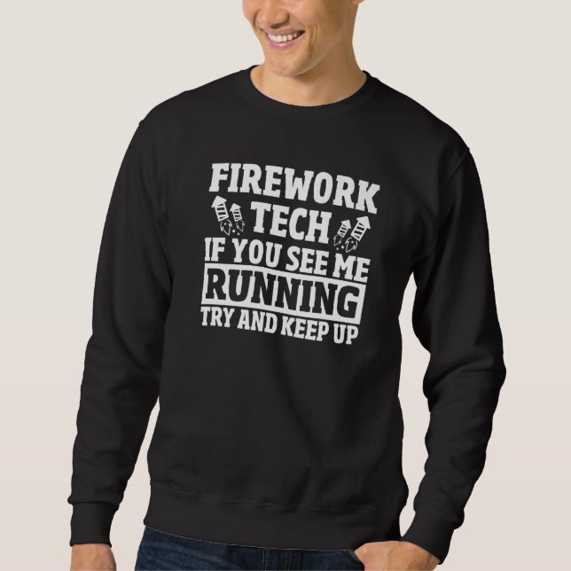 Nahe Pyrotechnik   Feuerwerk Pyrotechniker Sweatshirt (Vorderseite)