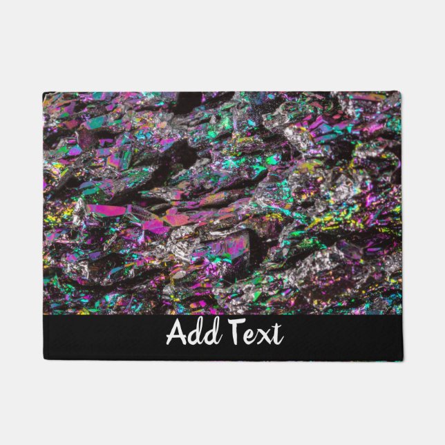 Nahe Rainbow Carborundum Crystals Fußmatte (Vorderseite)