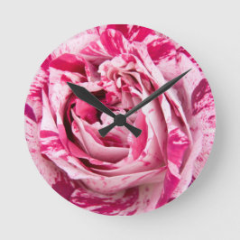 Nahe Rose Runde Wanduhr