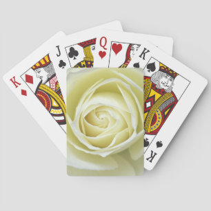 Nahe Rosendetails Spielkarten