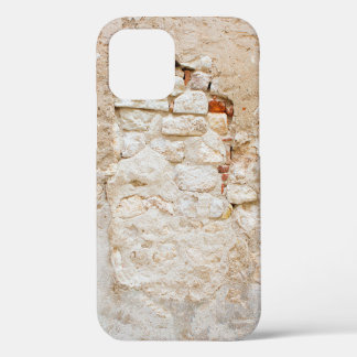 Nahe Struktur aus alten Steinmauern, antike iPhone 12 Hülle