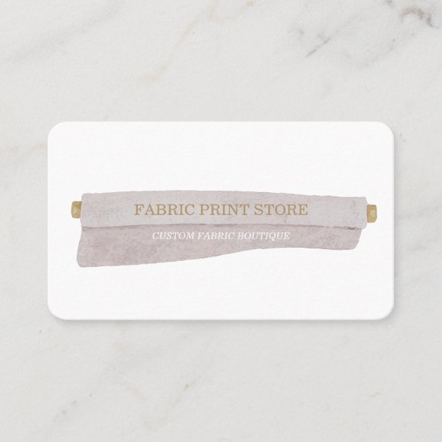 Nähen Atelier Custom Schneidergewebe Visitenkarte (Vorderseite)