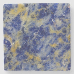 Nahen aus einer blauen Sodalite Steinuntersetzer