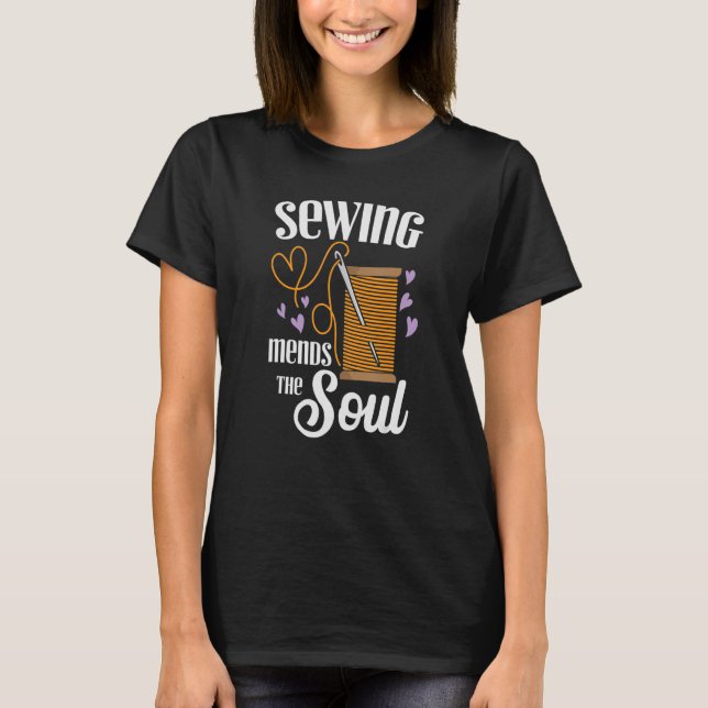 Nähen bringt Soul T-Shirt (Vorderseite)