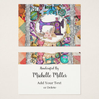 Nähen der Aufhängung von Geschenken