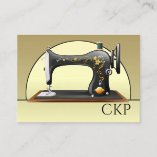 Nähen der Business Card des Seamstress Designers Telefonnummerkarte