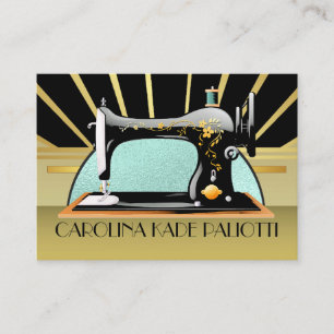 Nähen der Business Card des Seamstress Designers Telefonnummerkarte