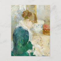 Nähen der Frau | Berthe Morisot