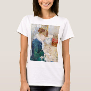 Nähen der Frau, Berthe Morisot T-Shirt