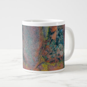 Nahen eines Weihnachtsjaspers Jumbo-Tasse