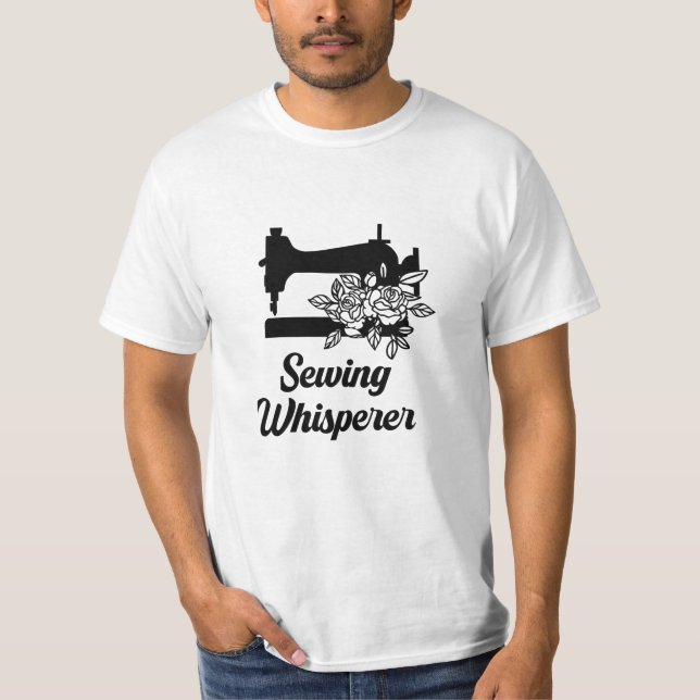 Nähen - Flüsterflüster T-Shirt (Vorderseite)