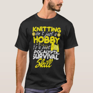 Nähen für Frauen, die Nähen von Quilter-Naht vertr T-Shirt