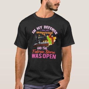 Nähen für Frauen Fabric Crazy Quilt Lady Craft 26 T-Shirt