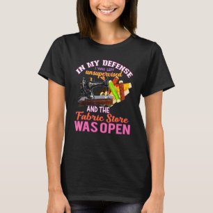 Nähen für Frauen Fabric Crazy Quilt Lady Craft T-Shirt