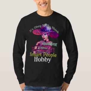 Nähen für Frauen Stoff Verrückte Steppdecke Dame H T-Shirt
