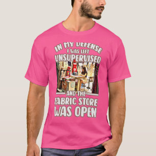 Nähen für Frauen Stoff Verrückte Steppdecke Dame K T-Shirt