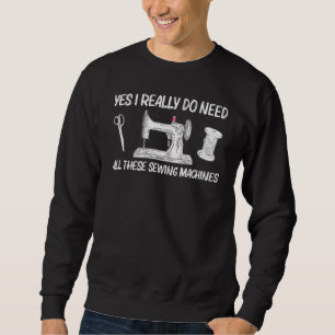 Nähen für Männer Frauen Quilter Näherin Quilten S Sweatshirt