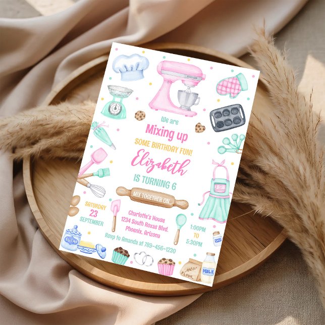 Nähen Geburtstagsfeier Einladung Mischen (Von Creator hochgeladen)