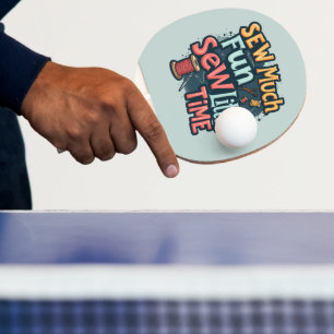 Nähen macht so viel Spaß, so wenig Zeit Retro-Stic Tischtennis Schläger