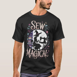 Nähen Magischer Funny Halloween T-Shirt