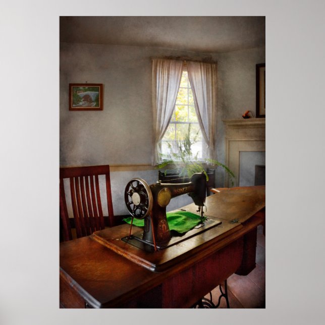 Nähen - Mein Nähzimmer Poster (Vorne)