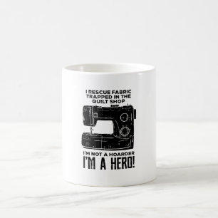 Nähen Nähmaschine Kaffeetasse