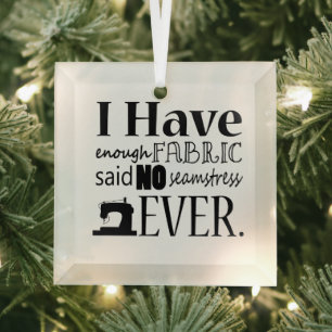 Nähen nicht genug Stoff ・ Handwerk Ornament Aus Glas