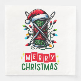 Nähen Quilter Weihnachtsmützen Xmas Serviette