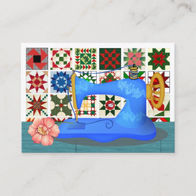Nähen / Quilts / Seamstress-Visitenkarte - SRF Visitenkarte (Vorderseite)
