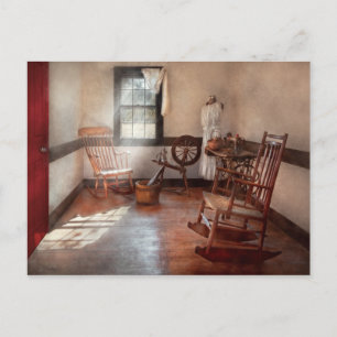 Nähen - Saal - Oma's Nähraum Postkarte