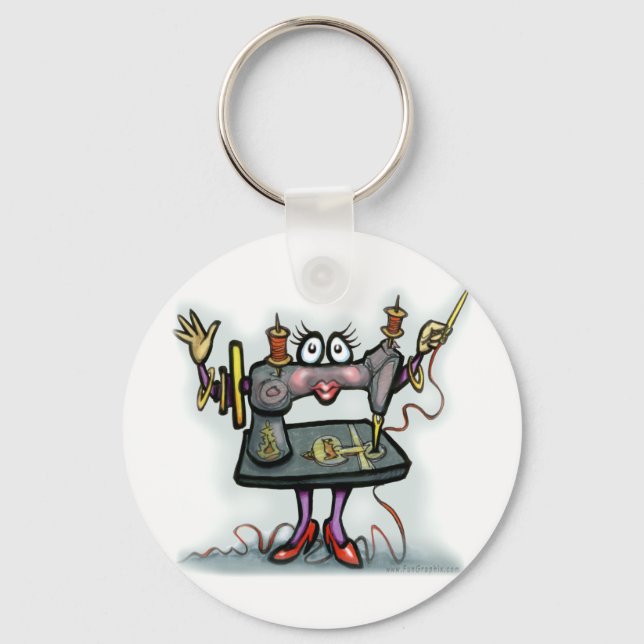 Nähen Schlüsselanhänger (Vorderseite)