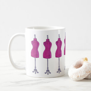 Nähen Schneider Mode Kostüm Designer Mannequin Tasse