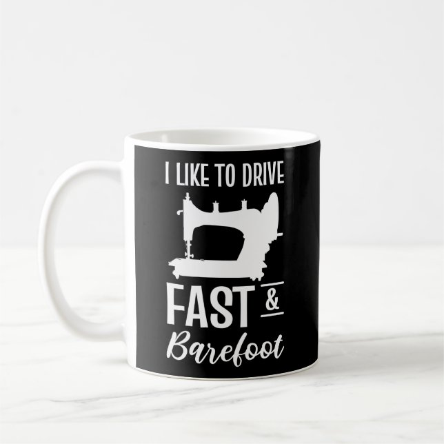 Nähen Seamstress Kaffeetasse (Links)